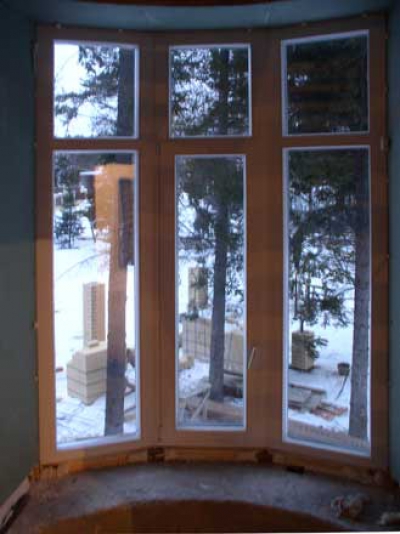 Окна деревянные любой сложности